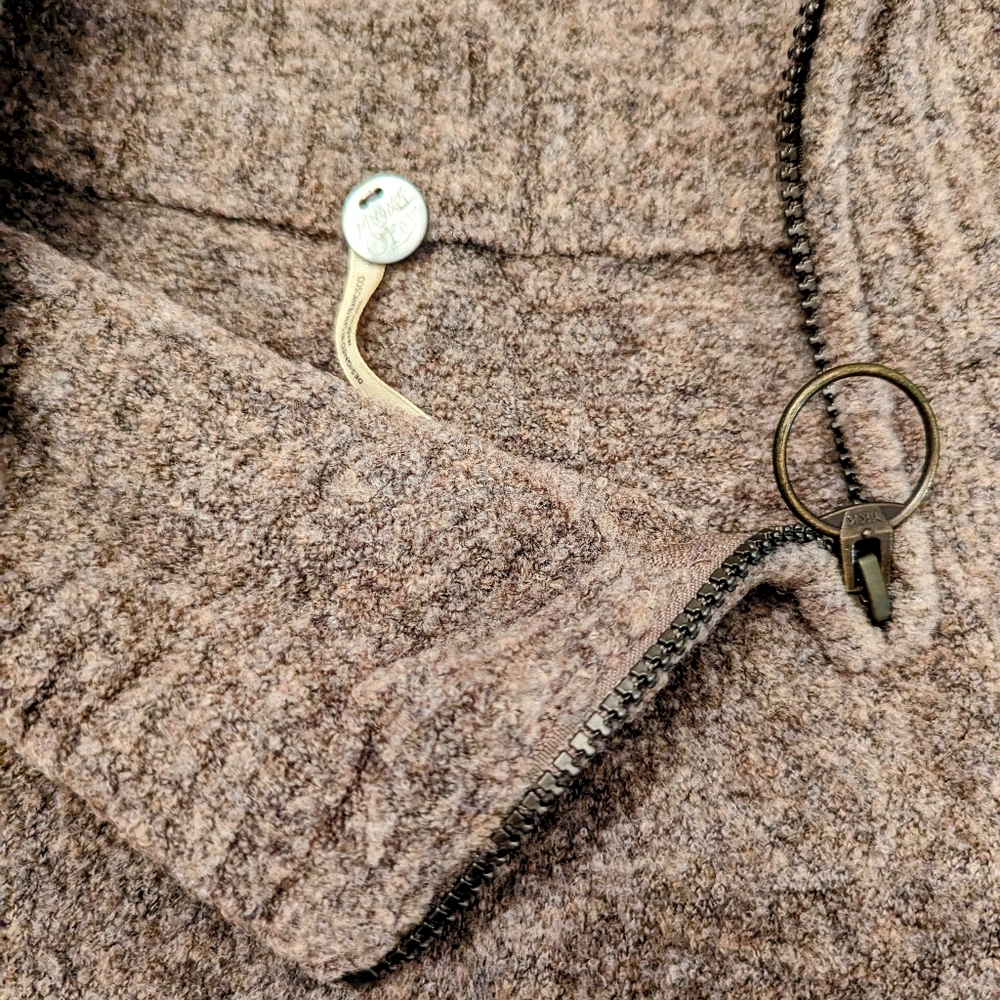 Cozy, boiled wool sweater